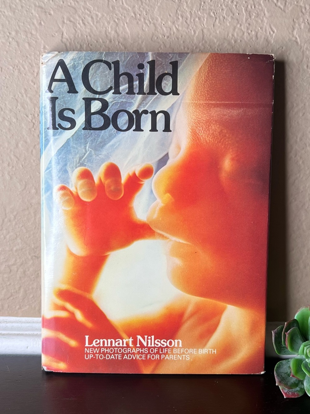 Vintage 1977 A Child Is Born Lennart Nilsson Hardcover Pregnancy Photo Book